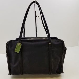 FINAL MARKDOWN: KATE SPADE Nylon Black Tote w/Green Tag - RARE!!!